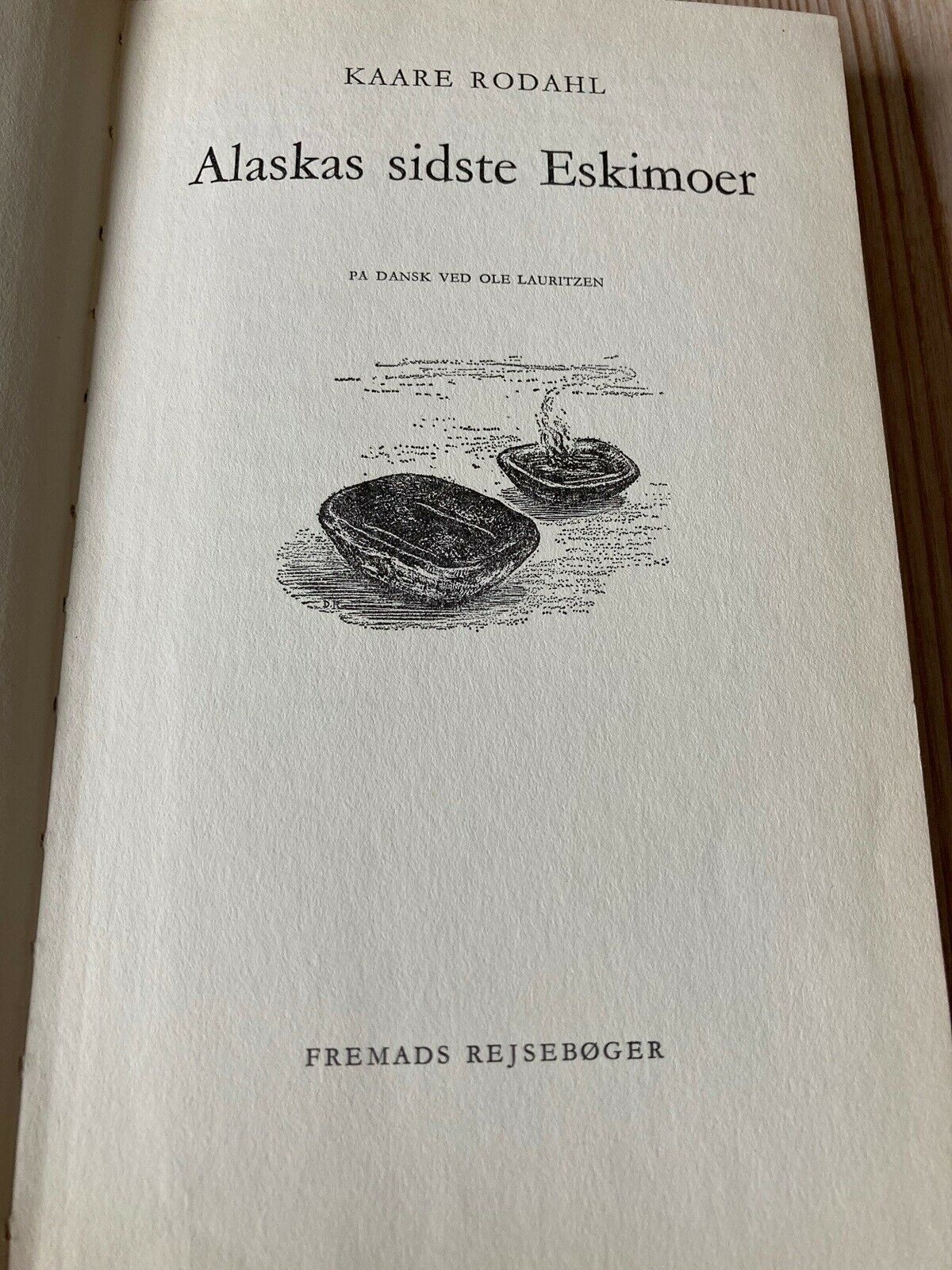 Alaskas sidste eskimoer, Kaare Rodahl, genre: roman