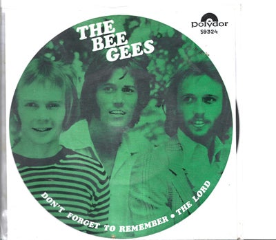 Single, Bee Gees, Don't forget to remember, Pop, Cover: EX
Vinyl: EX