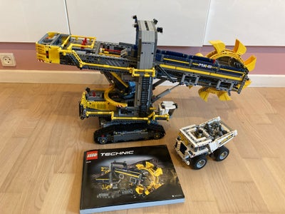 Lego Technic, Gravemaskine med skovlhjul, Legomodel 42055. 
Inklusiv alle dele og samlevejledning. 
