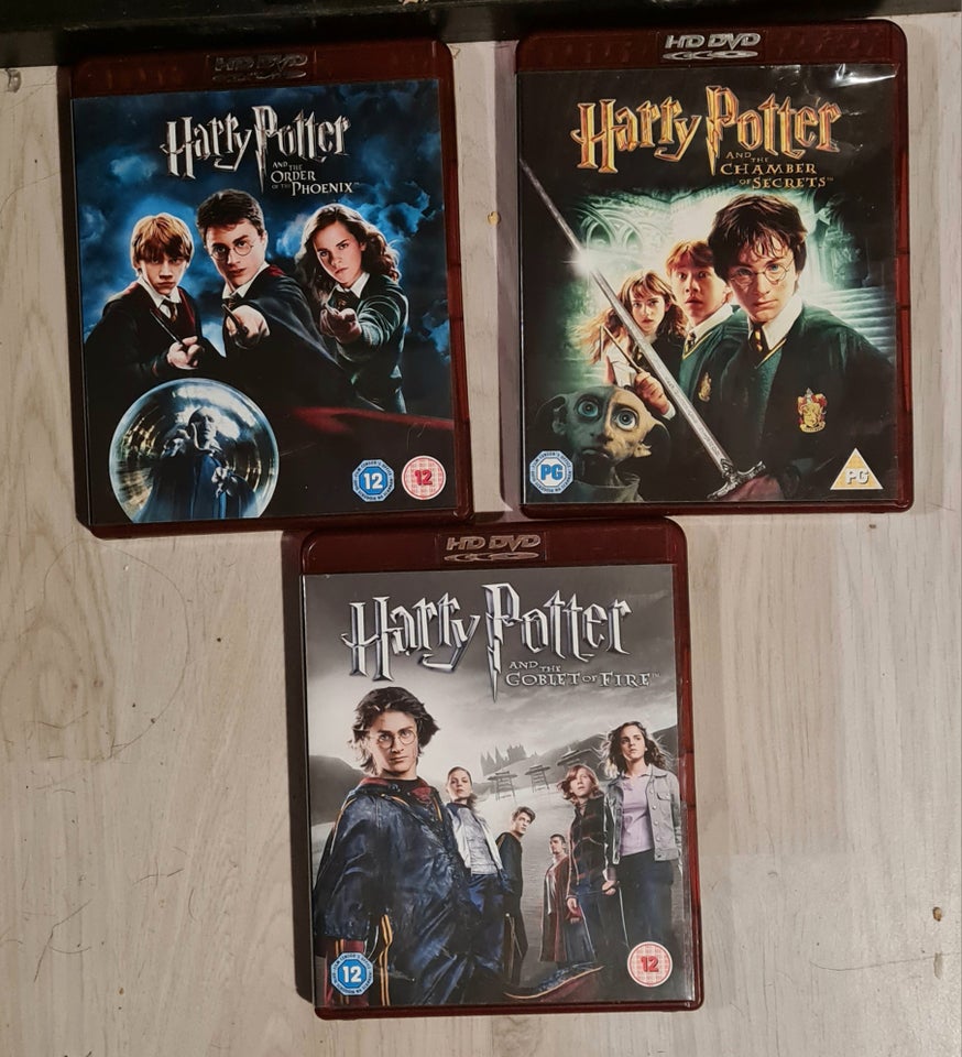 Harry potter HD dvd, andet medie, eventyr
