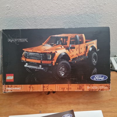 Lego Technic, Ford "Raptor", Lego bilen står samlet, og er kun samlet den ene gang. Alle manualer me