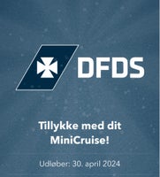 MiniCruise fra København til Oslo for op til 4...