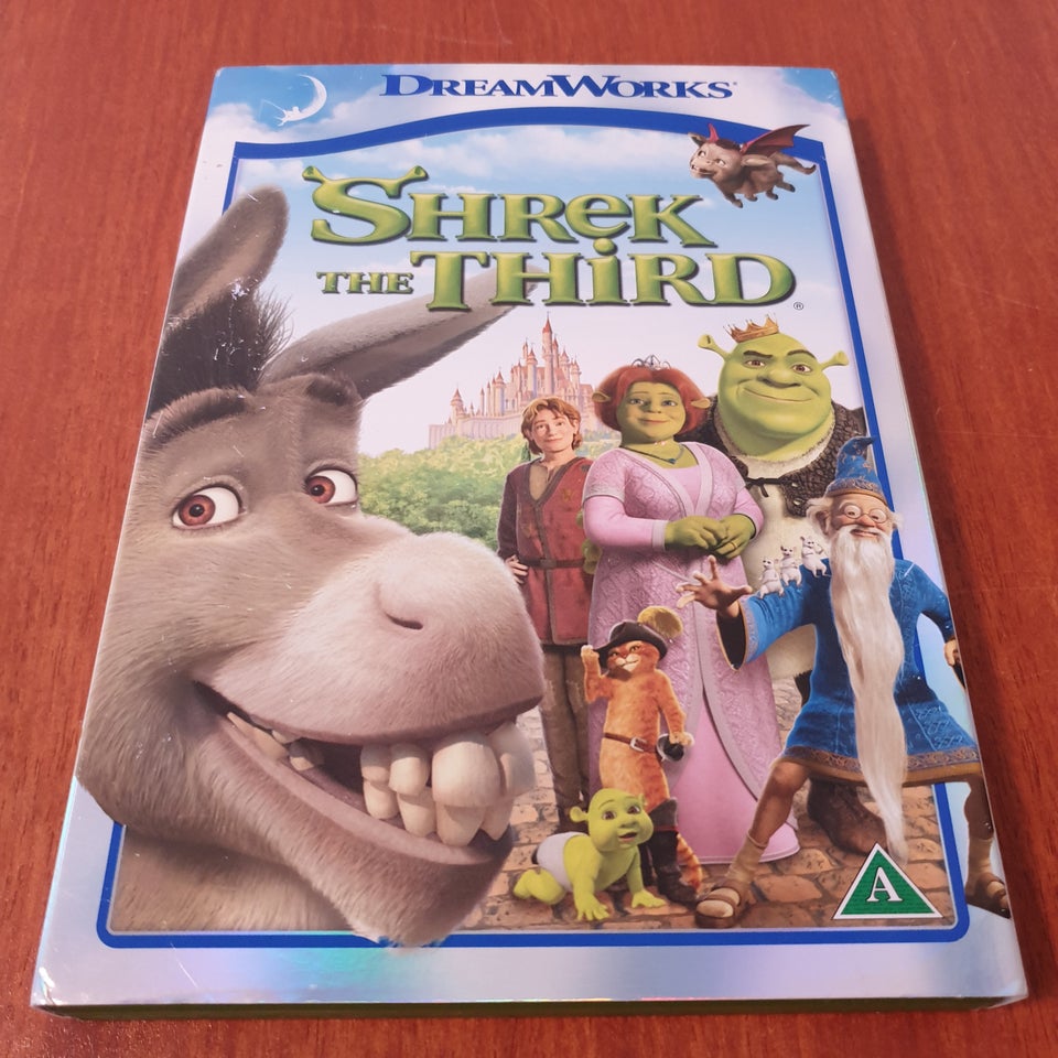 SHREK The THIRD (SHREK Den TREDJE), DVD, animation