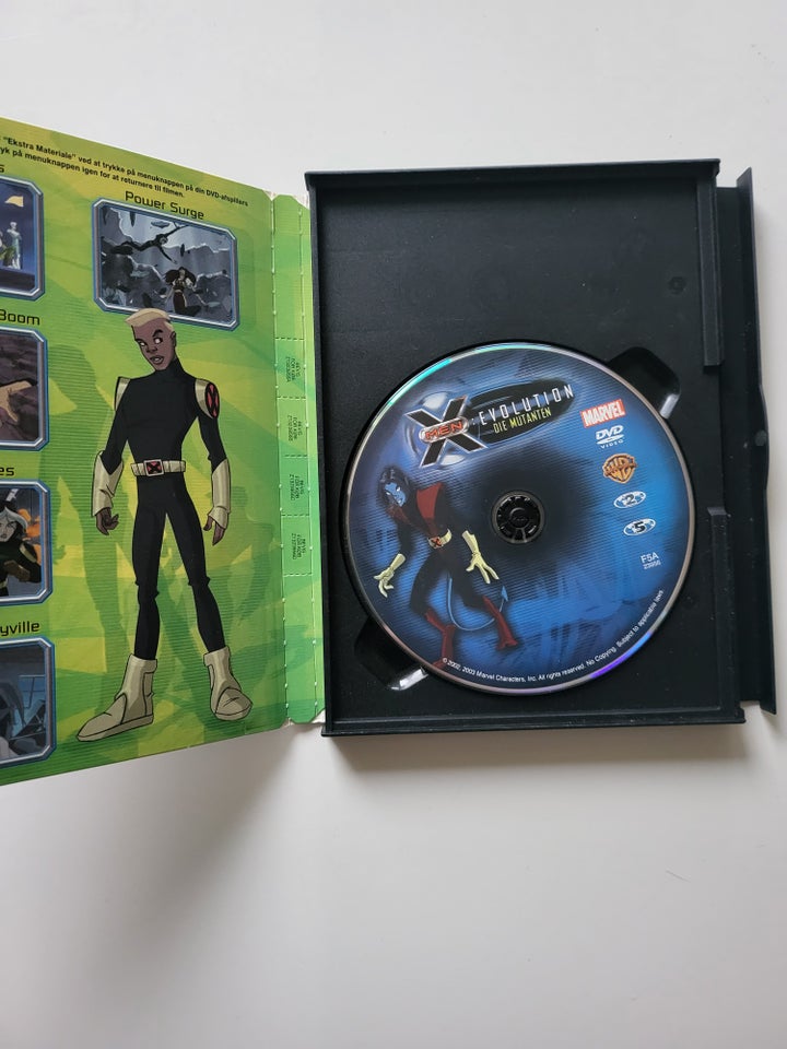 X-men Evolution, DVD, tegnefilm