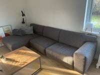 Sofa, polyester, 5 pers.