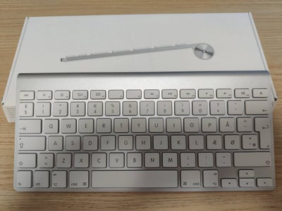Tastatur, Apple, Wireless Keyboard, God, Apple Wireless Keyboard (Bluetooth).
MC184DK/B (Dansk layou