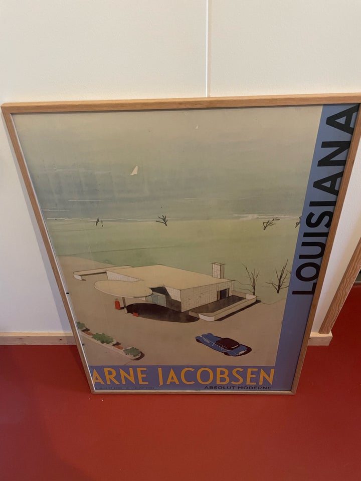 Plakat, Arne Jacobsen, motiv: Tankstation