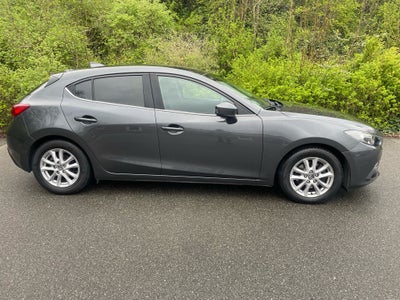 Mazda 3, 2,0 SkyActiv-G 120 Vision, Benzin, 2015, km 187000, grå, træk, nysynet, klimaanlæg, aircond
