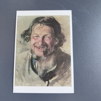 Postkort, Den leende Lars Gaihede.Michael Ancher.