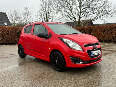 Chevrolet Spark, 1,2 LTZ, Benzin, 2014, km 159000, rødmetal, nysynet, aircondition, ABS, airbag, 5-d