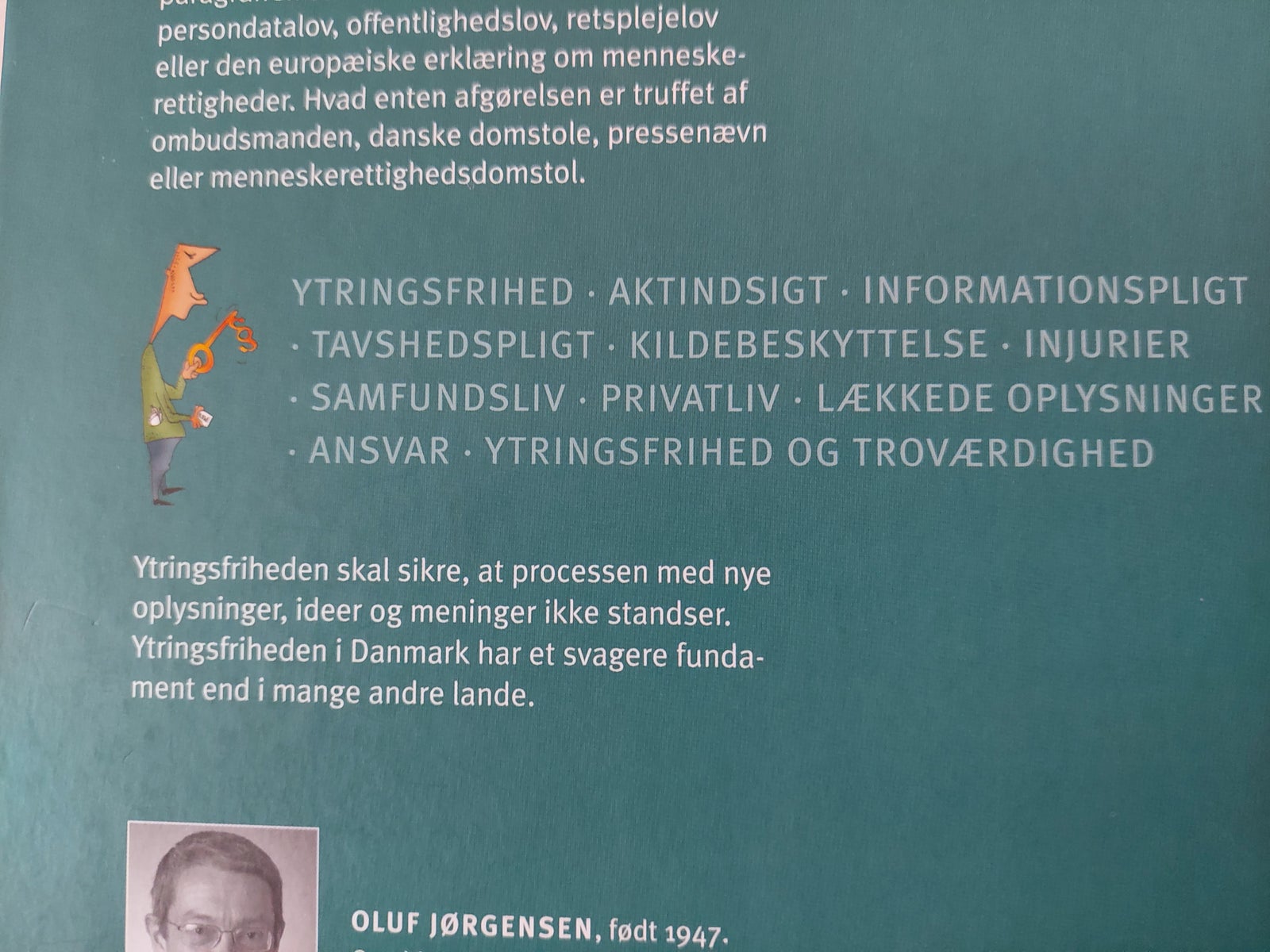 Det handler om ytringsfrihed, Oluf Jørgensen