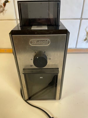 Kaffekværn elektrisk , DeLonghi, Kvalitets kaffekværn fra DeLonghi
Elektrisk
Nypris ca. 4-500
Virker