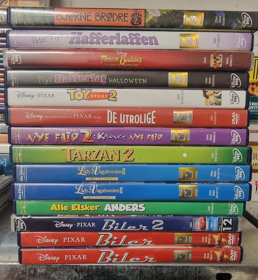 Disney dvd, DVD, tegnefilm