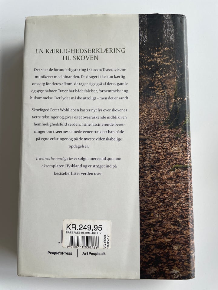 Træernes hemmelige liv, Peter Wohlleben, emne: biologi og
