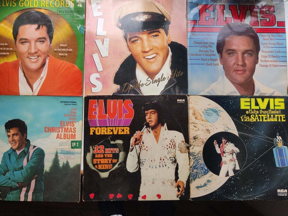 LP, Elvis presley, Blandet