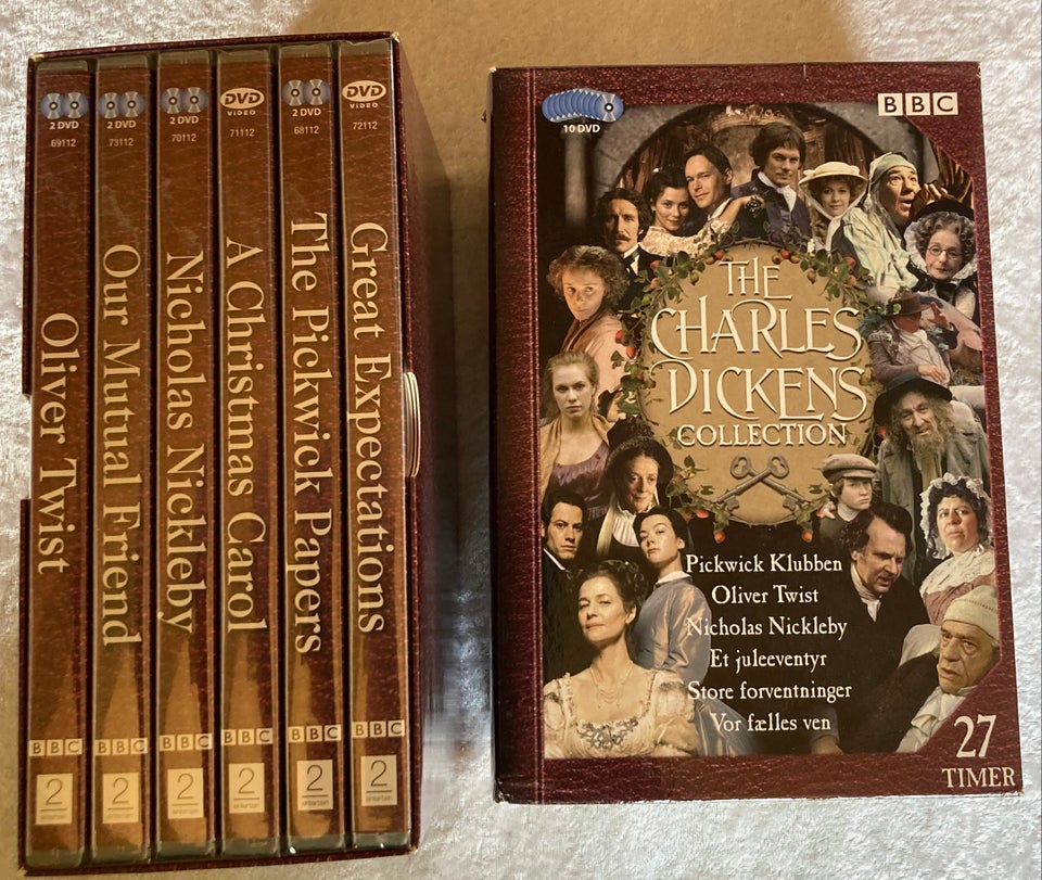 The Charles Dickens Collection, DVD, andet