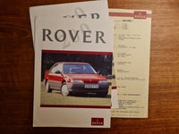 Rover 200 modelbrochure fra 1989.
2 ens haves...