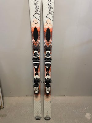 Alpinski, Dynastar, str. 158 cm, 158 cm lange alpinski af mærket Dynastar. Har brugsspor men fungere