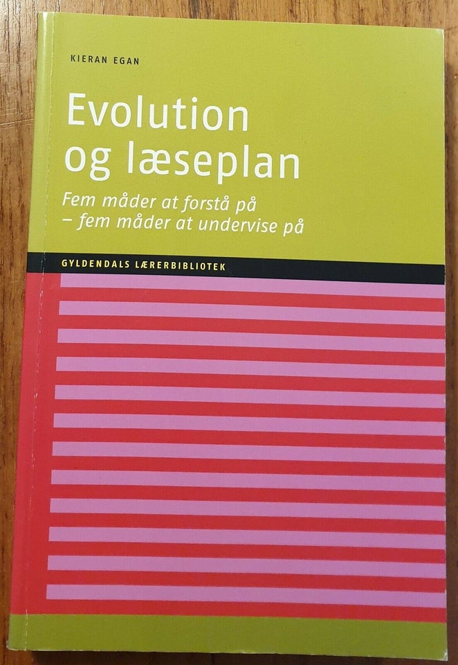 Evolution og læseplan, Kieran Egan, emne: anden kategori