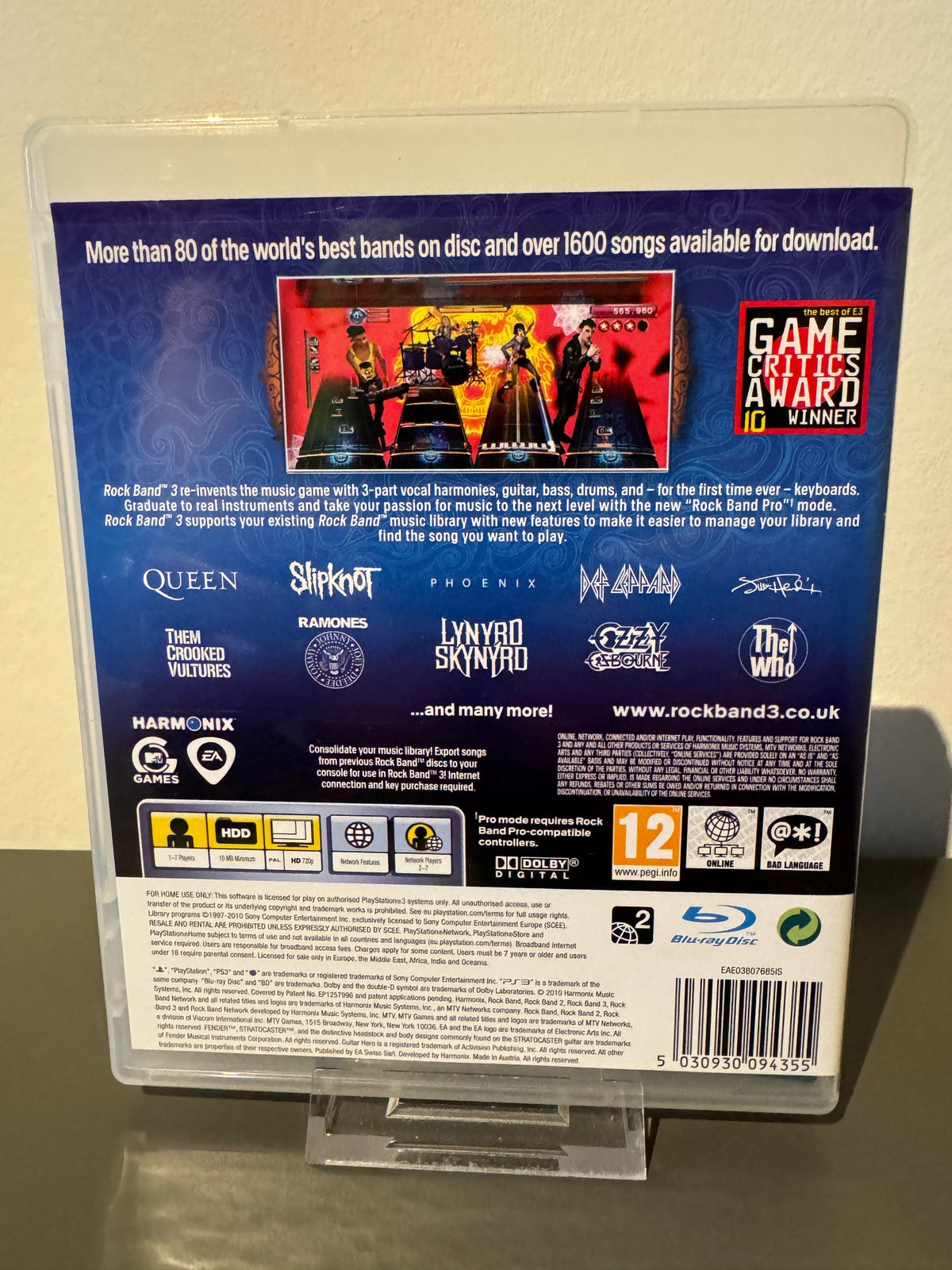 Rock Band 3, PS3, anden genre