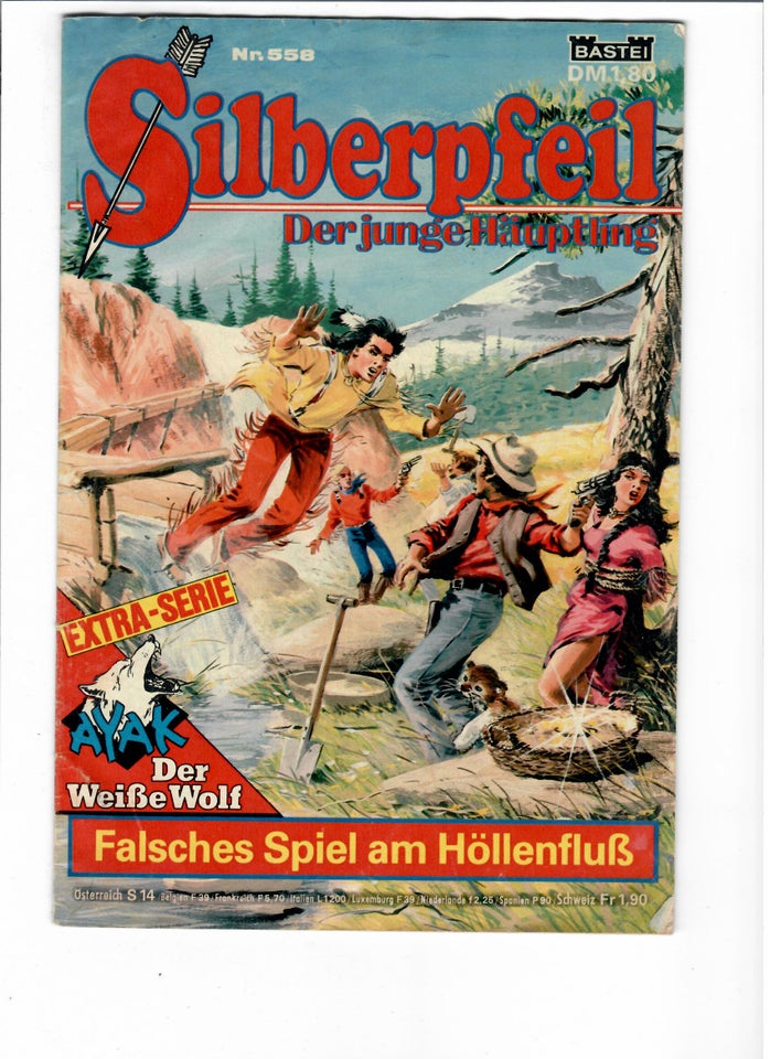 Silberpfeil (tysk), Tegneserie
