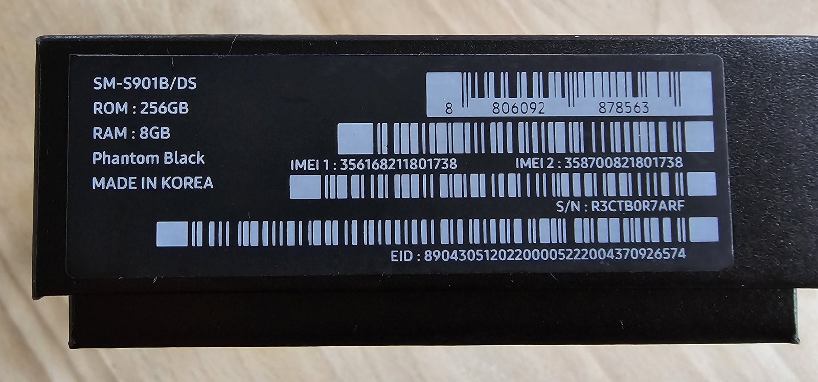 Samsung S22 / 256 GB - incl. læderpung