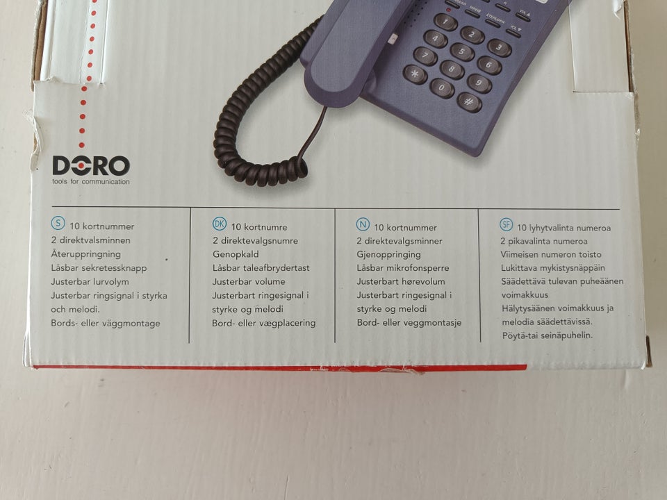 Bordtelefon, Doro, Cortina