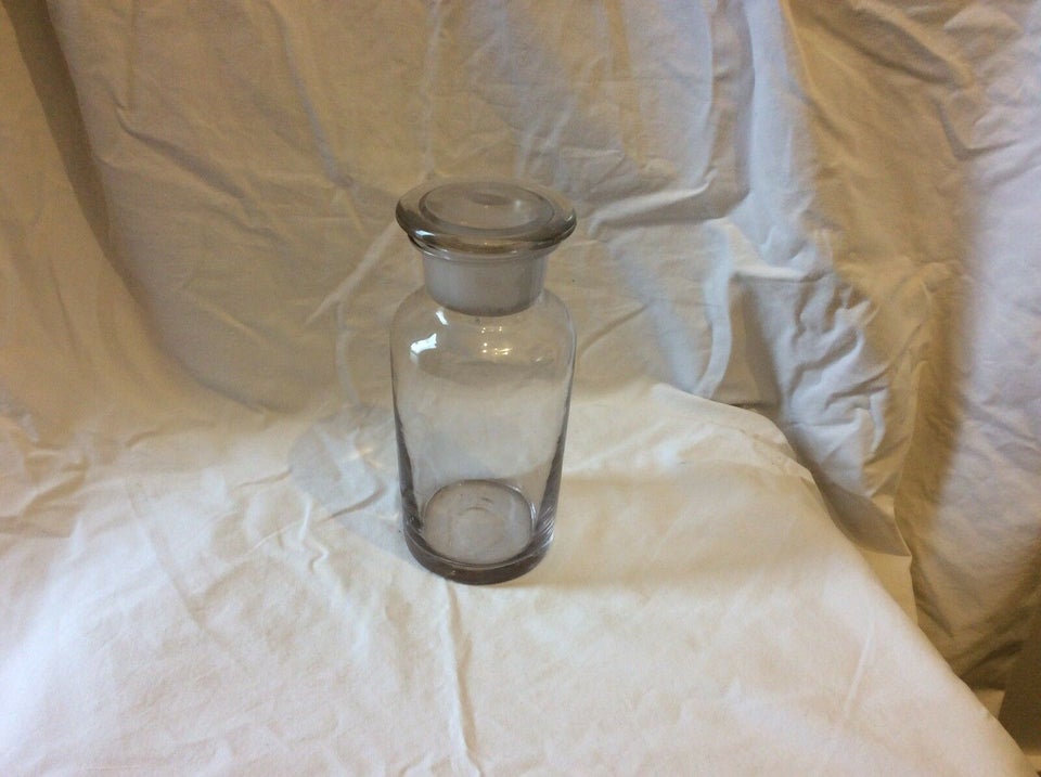 Glas, Apotekerglas med låg , Holmegaard