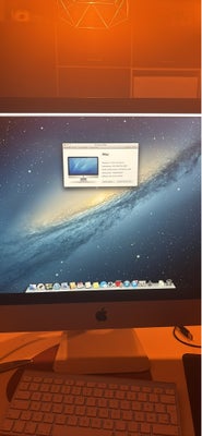 iMac, 2012, 2.9 GHz, 8 GB ram, 500 GB harddisk, Sælger denne iMac da den ikke bruges længere. 
Der f