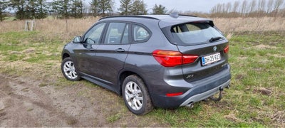 BMW X1, 2,0 sDrive20d aut., Diesel, aut. 2018, km 190000, koksmetal, træk, nysynet, klimaanlæg, airc