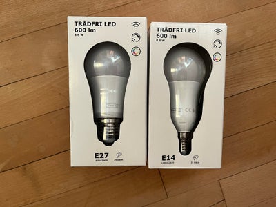 LED, Ikea trådfri, RESERVERET
Ikea trådfri, aldrig åben, ubrudt emballage.
Sælges samlet