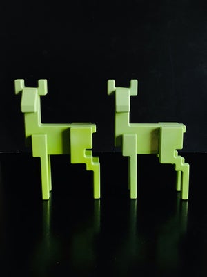 Rådyr, Ikea retro / vintage rådyr -  dådyr - rensdyr eller noget lignende i falmet grønt lakeret met