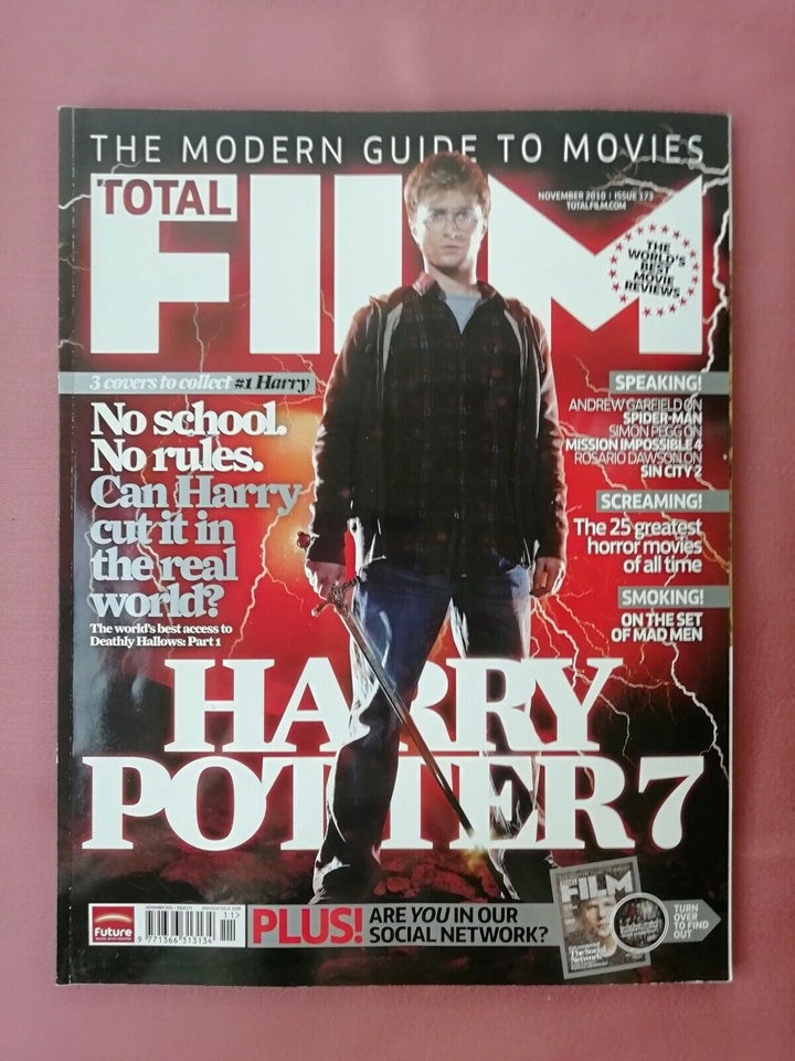 English "Total Film" magazine.Harry Potter.2010., Total