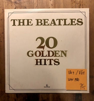 LP, The Beatles , 20 Golden Hits, Se info på billedet.

Afhentes i København eller sendes i ny kasse
