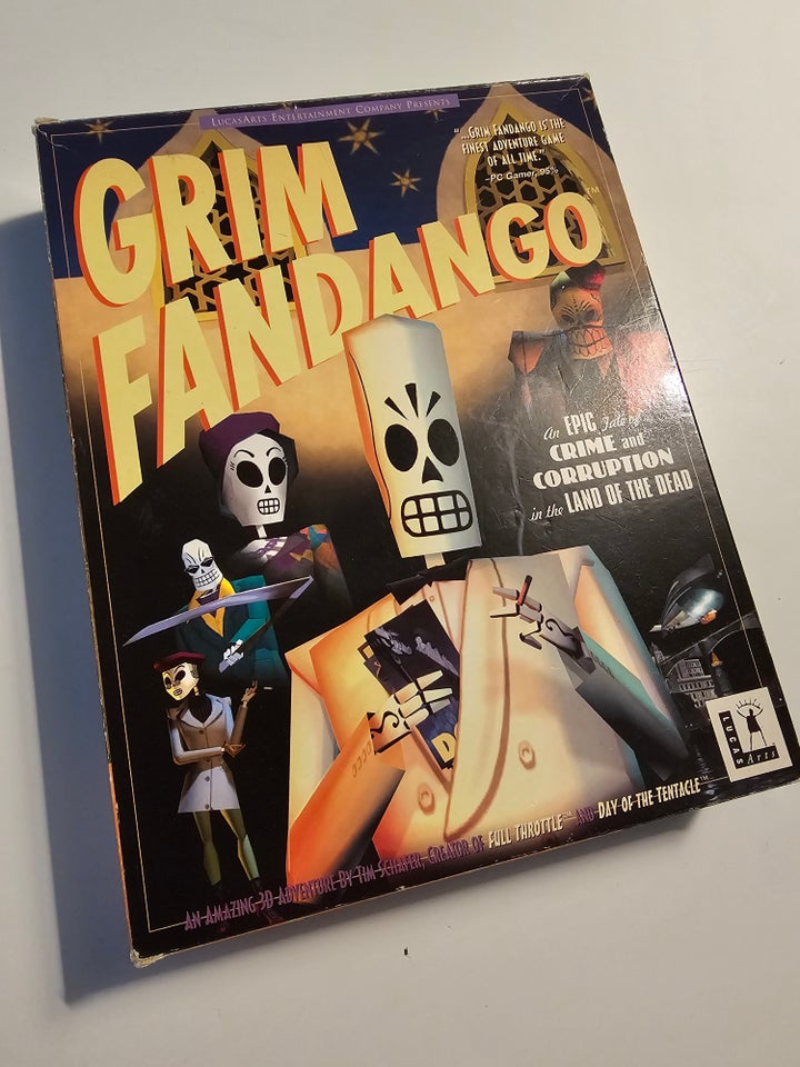 Grim Fandango, til pc, adventure