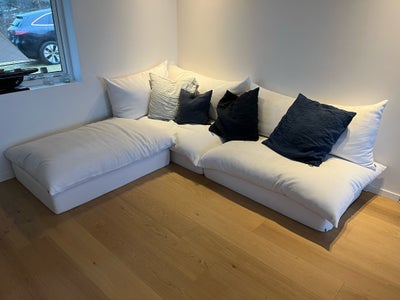 Sofa, polyester, 4 pers. , Karmameju, Super lækker Loungesofa - co-corner fra Karmameju i hvid samme