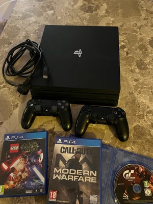 Playstation 4 Pro, Playstation 4 Pro 1 TB , God, Jeg sælger min **PlayStation 4 Pro** (model CUH-711