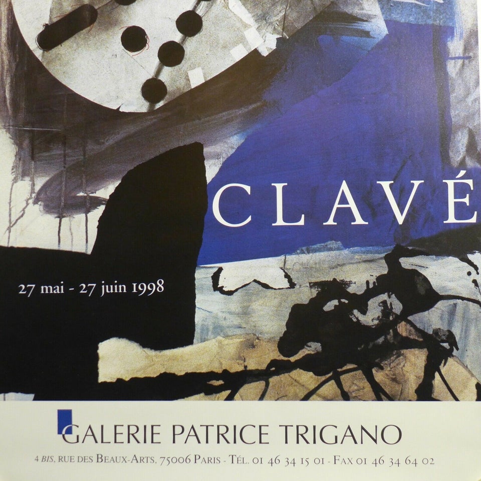 offset, Antoni Clavé, motiv: Udstillingsplakat