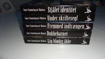 Dukkebarnet, Fremmed indtrængen, Underskriftesegl, Inger Gammelgaard Madsen, genre: krimi og spændin