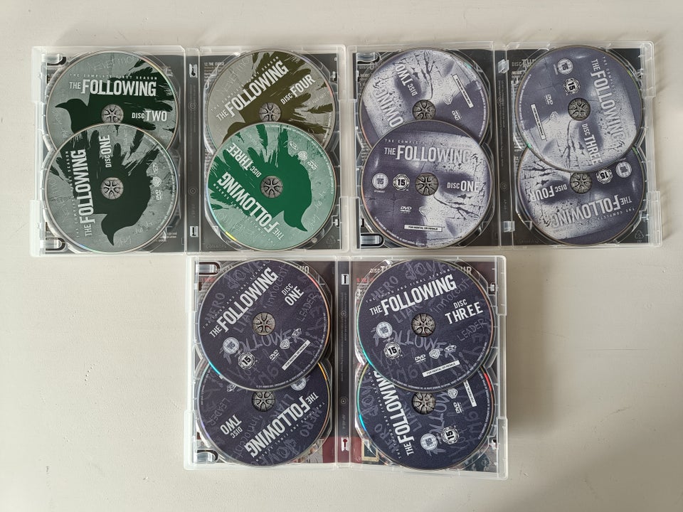 The Following -Komplet Serie, DVD, krimi