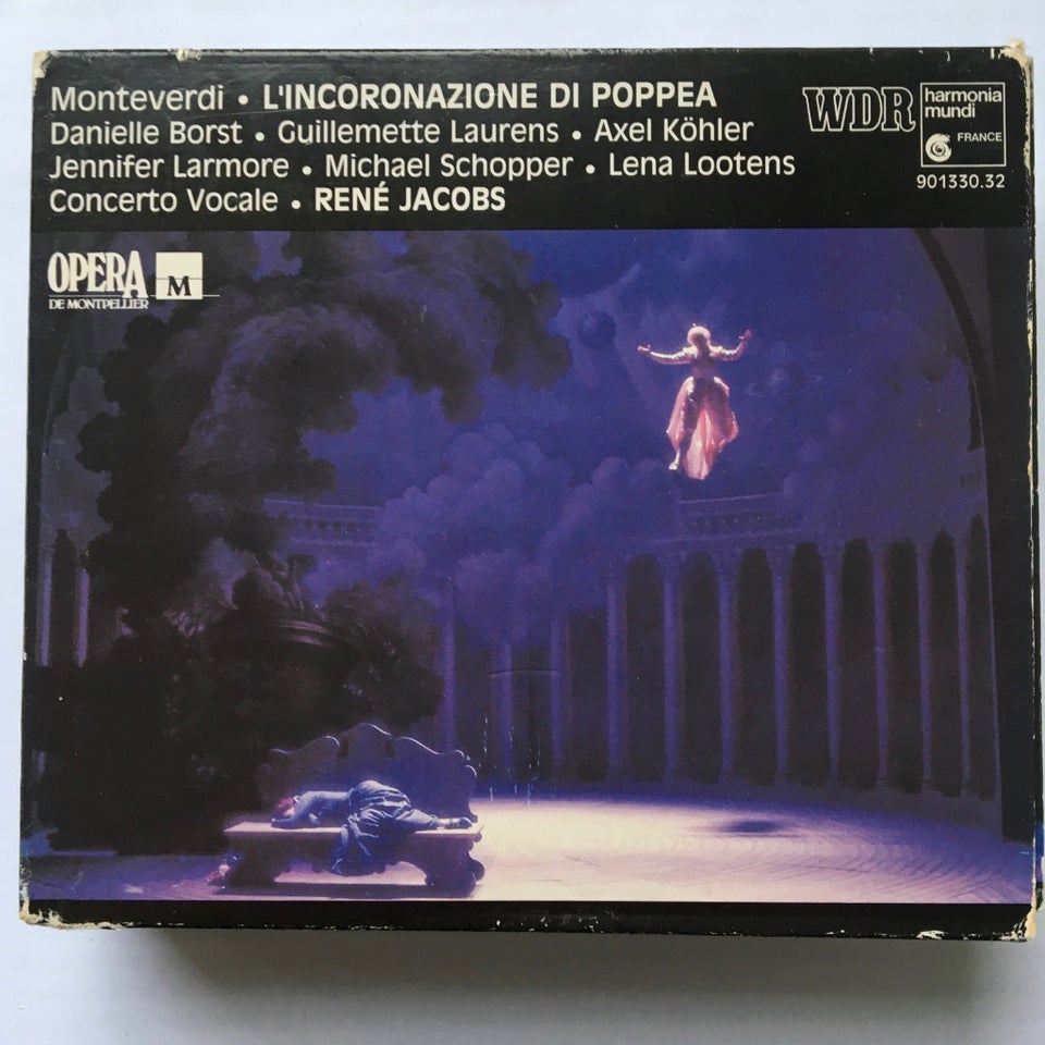 Claudio Monteverdi : L'Incoronazione di Poppea (3CD),