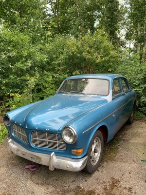 Volvo Amazon, Benzin, 1966, blå, træk, 4-dørs, Igangværende projekt sælges der er lavet en del rust,