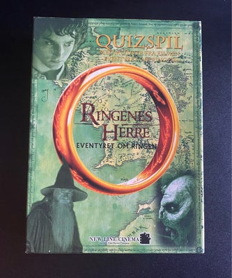 Ringenes Herre Quizspil, Quiz, brætspil, Ringenes Herre/The Lord of The Rings quiz brætspil sælges. 