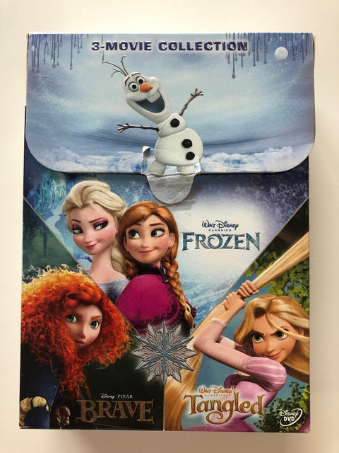 3-dvd boks Disney og Pixar, instruktør Disney Pixar, DVD,…
