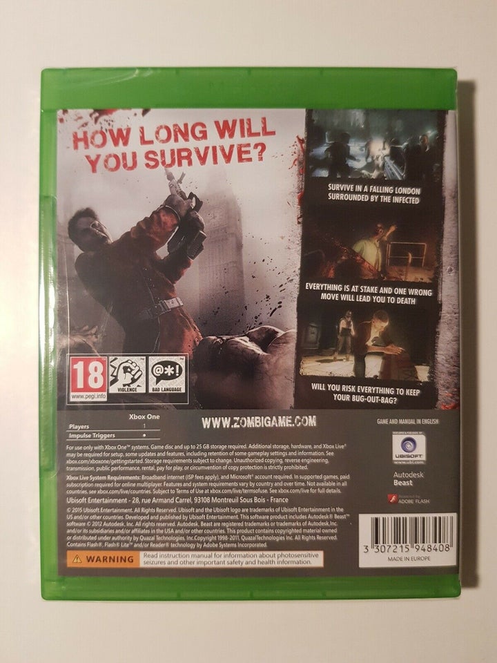 (Nyt i folie) Zombi, Xbox One