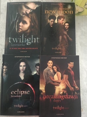 Twilight bøgerne, Stephenie Meyer , genre: roman