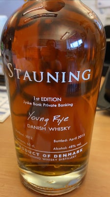 Spiritus, Stauning Whisky, 
Category: Rye
Distillery: Stauning Whisky
Bottler: Distillery Bottling
B