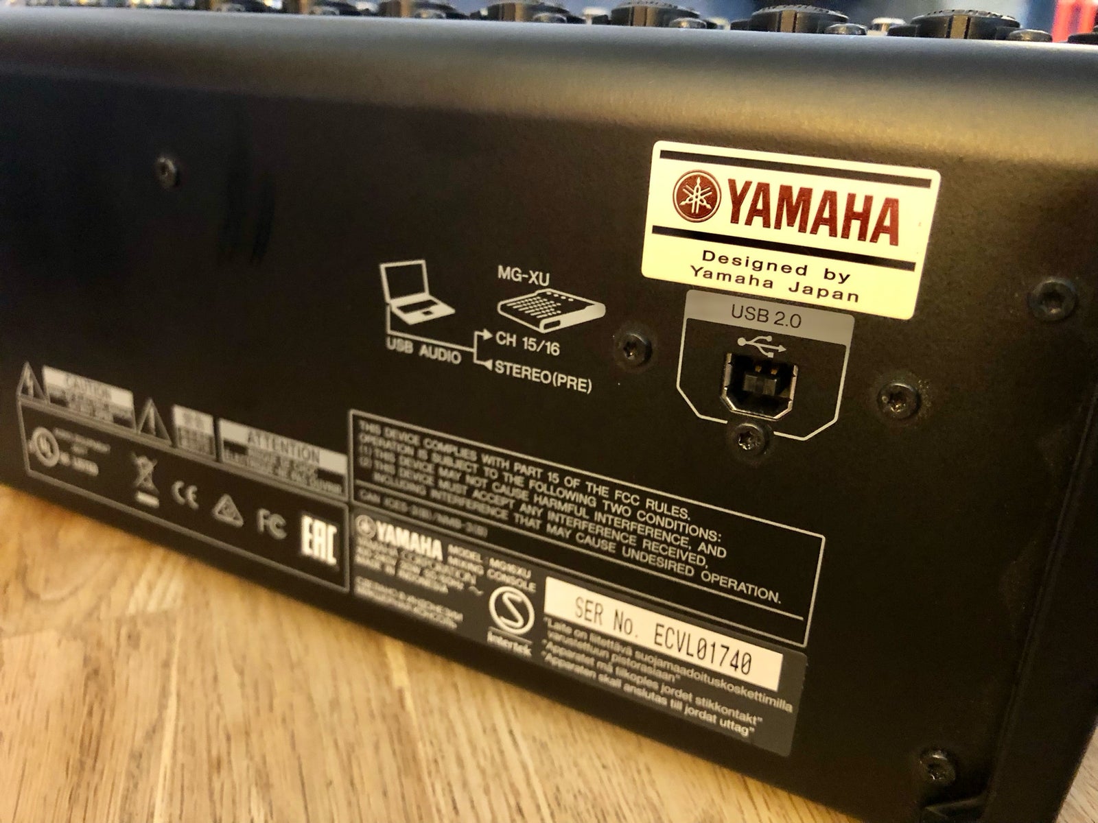 16 Channel Mixer , Yamaha MG16XU