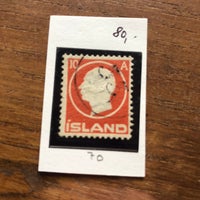 Island, stemplet, 70