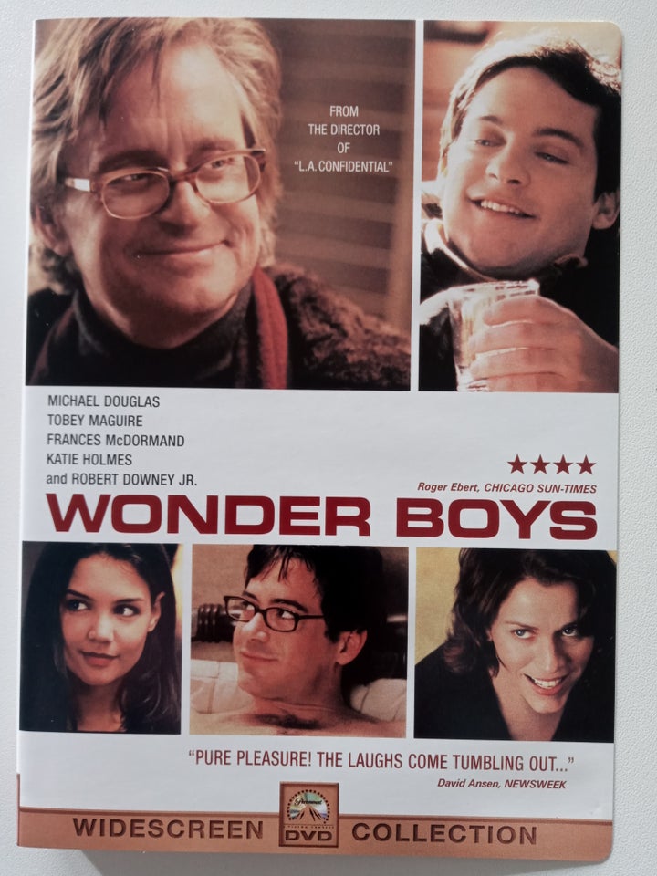 Wonder Boys, DVD, komedie